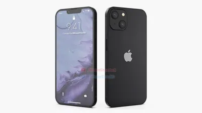 Чёрный iPhone 13 показали с обеих сторон