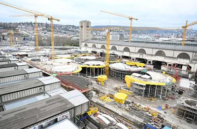 Stuttgart 21: Tausende Besucher beim Tag der offenen Baustelle