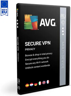 AVG Secure VPN 2023 - Virtual Private Network zum Schutz der Privatsphäre -  für Windows, macOS, und Android | 10 Gerät | 1 Jahr | BOX |PC/Mac | :  Amazon.de: Software