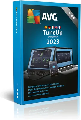 AVG TuneUp 2023 | Unbegrenzte Geräteanzahl | 1 Jahr | Junk-Dateien  entfernen und das System beschleunige : Amazon.de: Software