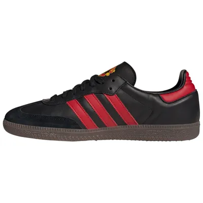 Men's adidas Black Manchester United Team Samba Shoes