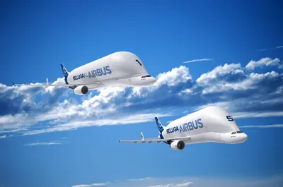 Airbus Beluga and Beluga XL Super Transporters