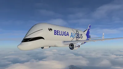 Beluga airbus hi-res stock photography and images - Alamy