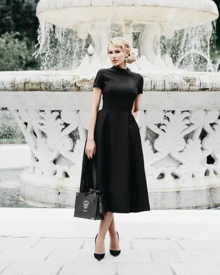 Черное Платье | Купить Черные Платья | JK-Fashion