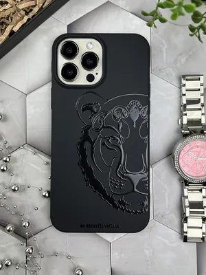 Черный силиконовый чехол на Айфон 13 Про Макс , для iPhone 13 Pro Max  лаковый лев, львица, медведь MustHaveCase 50066735 купить за 652 ₽ в  интернет-магазине Wildberries