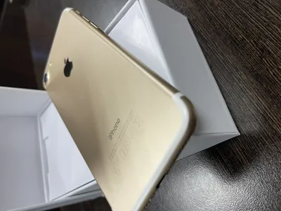 Купить Смартфон Apple iPhone 7 32 GB Gold «Золотой» Б/У 📱 в Екатерибурге  по выгодной цене со скидкой 20% интернет магазине I-STOCK