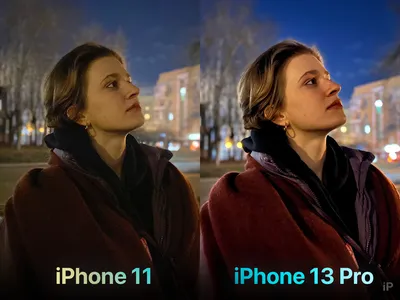 Сравнил Портретный режим iPhone 11 и iPhone 13 Pro. Ночная съёмка творит  чудеса
