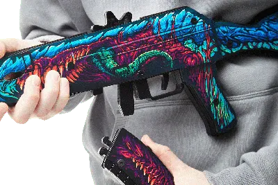 Купить АК-47 Скоростной Зверь (Hyper Beast) КС ГО - цена 2590р
