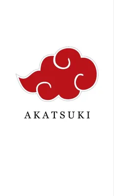 Akatsuki; Акацуки обои на белом фоне; Акатсуки обои | Наруто, Обои, Картинки