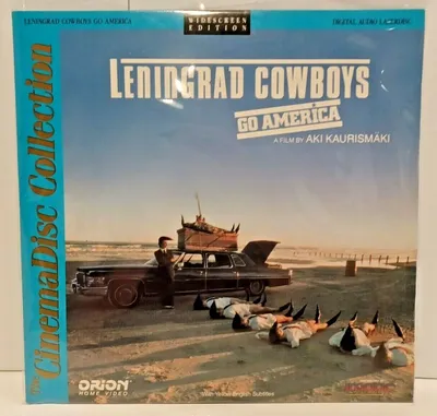 Ленинградские ковбои идут в Америку LASERDISC Weird European Аки Каурисмяки 14381840865 | eBay