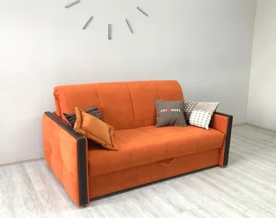 Купить Прямой диван «Аккордеон-5» по цене 50900 рублей в Красноярске - ✓  Артмебель