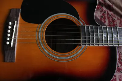 Бесплатное изображение: акустическая гитара, музыкальный инструмент, объект