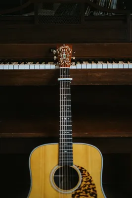 Акустическая гитара обои, акустическая гитара HD картинки, фото скачать  бесплатно