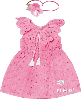 Одежда для кукол, Junfa, Платье для куклы в наборе с короной, розовый,  Аксессуары для куколок Игровой набор для девочек - купить с доставкой по  выгодным ценам в интернет-магазине OZON (239661064)