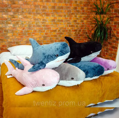 IKEA Blahaj Shark Plush Soft Toy Pillow Stuffed 140CM Gift NEW Toy Kid Baby  Xmas | eBay