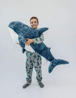 IKEA BLAHAJ Large Plush Shark Soft Stuffed Animal Toy 100cm Kids Toys Xmas  | eBay