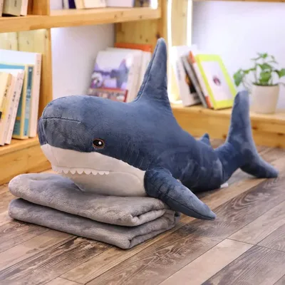 IKEA Blahaj Shark Plush Soft Toy Pillow Stuffed 100CM Gift NEW Toy Kid Baby  Xmas | eBay