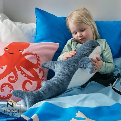 IKEA BLAHAJ Large Plush Shark Soft Stuffed Animal Toy 100cm Kids Toys Xmas  | eBay