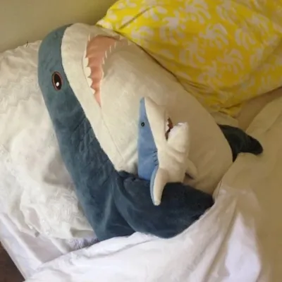 IKEA Released An Adorable Plush Shark And People Are Losing Their Minds  Over It | Bored Panda