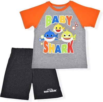 Baby Shark Lookin Sharp Toddler Boys Shirt Space City Kids Clothing