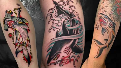 76 Shark Tattoo Ideas Created with Ai | artAIstry