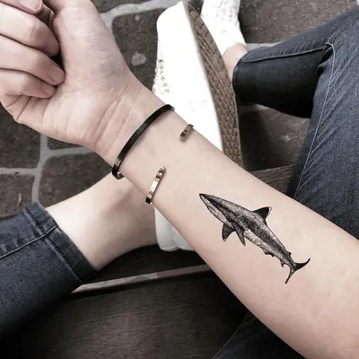 Shark Temporary Tattoo | Mi Ink Tattoos