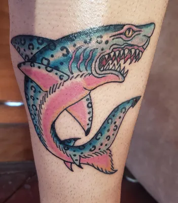 Shark tattoo by Mr. K Tattoo | Post 17726