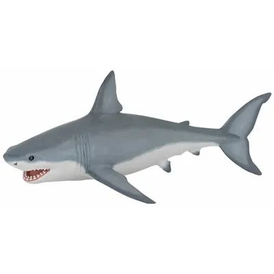 Фигурка PAPO Белая акула - купить по лучшей цене в интернет-магазине  детских игрушек SunnyToy!
