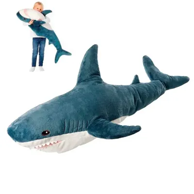 Купить Мягкая игрушка акула Shark doll 70 см, Акула игрушка для детей, цена  499 грн — Prom.ua (ID#1732057742)