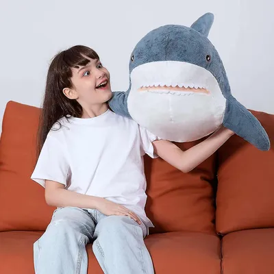 Giant Shark Stuffed Animal Pillow, Soft Shark Toys Big Shark Plush Pillows  For Kids | Fruugo NO