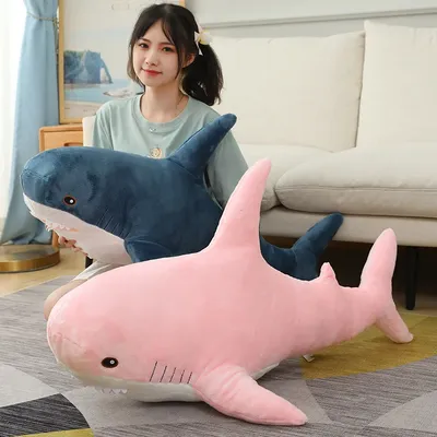 Giant Stuffed Shark Pillow | Giant Stuffed Animal Shark | Giant Plush Shark  Toy - 140cm - Aliexpress