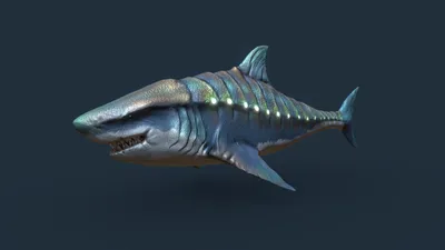 ArtStation - Mutant shark