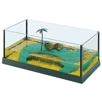 Террариум, аквариум для черепахи Repti-Zoo Turtle Set 16л. 20x30x20см  (AKTL01BG)