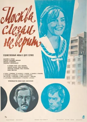 Москва слезам не верит Фильм, 1980 - подробная информация -