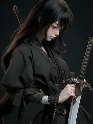 Идеи на тему «Куноити» (16) в 2023 г | самурайское искусство, рисунки  девушки, самурай