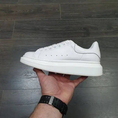 Купить подростковые и женские кроссовки Александр МакКуин | Alexander  McQueen Oversized Sneaker White в интернет-магазине в Минске