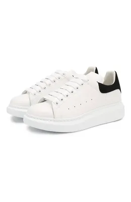 Купить кроссовки Александр МакКуин | Alexander McQueen Oversized Sneaker  White Black в интернет-магазине в Минске