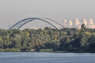 Появились фото Подольского моста через Днепр в Киеве - новости Украины