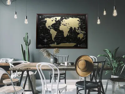 Скретч карта мира черная с золотом Mymap Black Edition в раме из дерева  Dark Wood 90х65см – фото, отзывы, характеристики в интернет-магазине  ROZETKA от продавца: Creative Posters | Купить в Украине: Киеве,