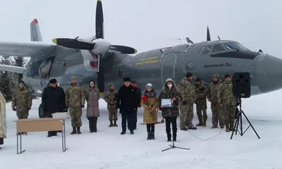 Ан-26 имени погибшего летчика Дмитрия Майбороды стал на крыло