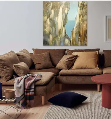 Как правильно использовать цвет в живописи для дома и квартиры | Художник Анастасия  Попова | Дзен