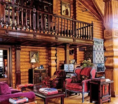 Андрей Кончаловский и его семья обживают роскошный дом в русском стиле:  расположение, дизайн, антиквариат, материалы, декор