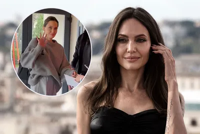 Анджелина Джоли во Львове - видео Джоли в Украине