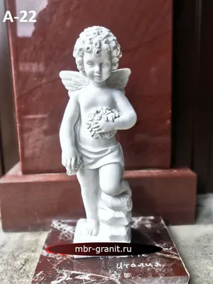 Скульптура ангела на могилу - Купить скульптуру ангела в Санкт-Петербурге.
