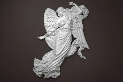 Рельеф ангела | Пикабу