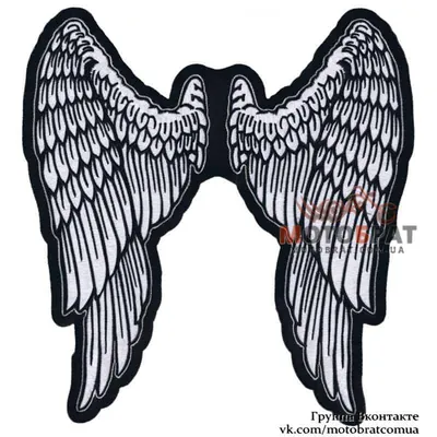 Нашивка Крылья ангела - купить по цене 749 грн в Украине в  интернет-магазине Мотобрат Украина