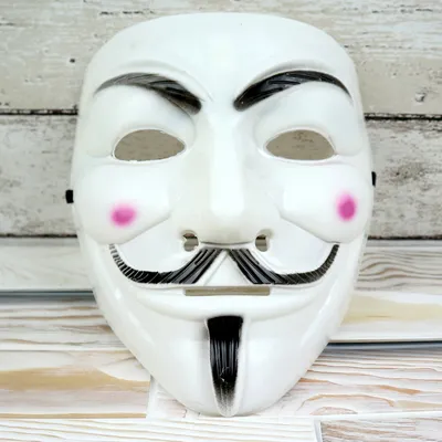 Купить Маска Анонимуса Гай Фокс (Настоящие фото), цена 119 грн — Prom.ua  (ID#1492142664)