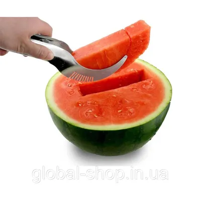 Купить Нож для арбуза и дыни Watermelon Slicer нарезка дольками , Нож для  арбуза, цена 70 грн — Prom.ua (ID#546359037)