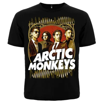 Футболка Arctic Monkeys AM - купить мужские/женские Футболки с группой Arctic  Monkeys в Киеве, цены в Украине - интернет-магазин Rockway