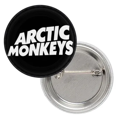 Значок Arctic Monkeys (logo) - купить значок Arctic Monkeys в Киеве, цены в  Украине - интернет-магазин Rockway